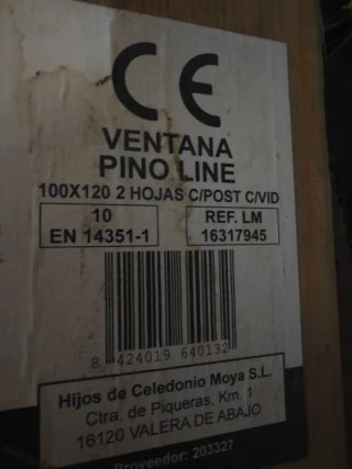 Ventana madera Climalit