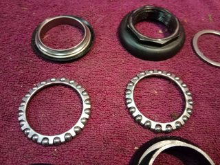 Serie sterzo Shimano DEORE 1" passo italiano NOS