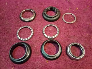 Serie sterzo Shimano DEORE 1" passo italiano NOS