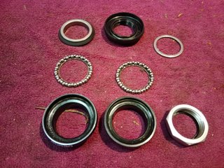 Serie sterzo Shimano DEORE 1" passo italiano NOS