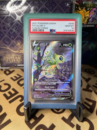Celebi 245 PSA 10 Ingles 🇺🇸 Fusion Strike