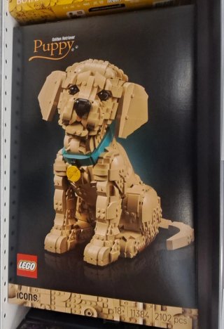 Lego Icons 11384 Golden Retriever Puppy