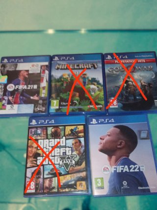 FIFA 21 y FIFA 22 PS4