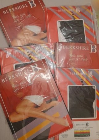 180 Pantys Negros Talla M Berkshire