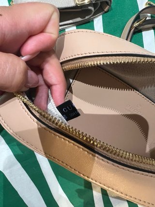 Bolso Gucci GG Matelassé Beige/Rosa