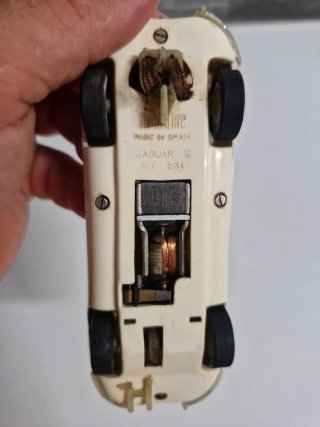 Coche Scalextric Jaguar C34 Vintage