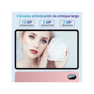 Tablet BIEGEDY 128GB Oro da 12" 2K RAM ROM Octa-Core