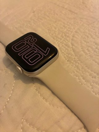 Apple Watch SE 3 44mm Argento/Bianco