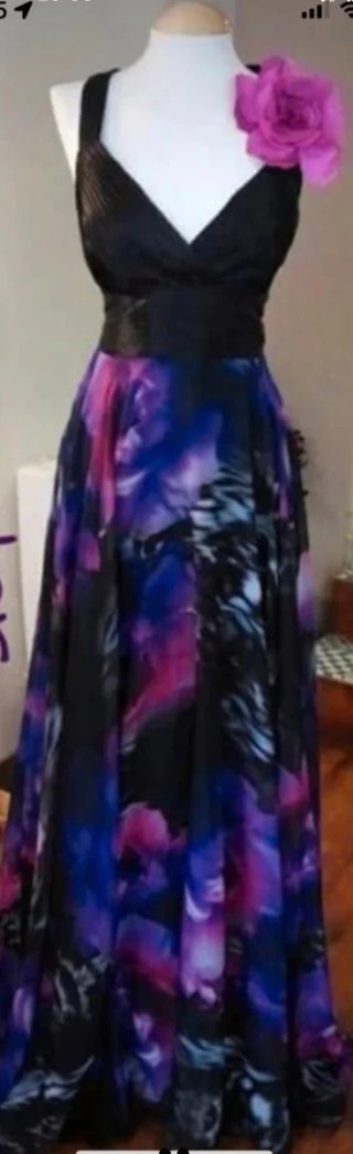 Vestido de fiesta evento largo