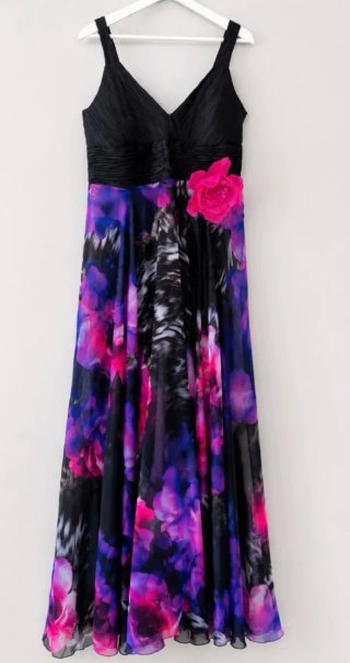 Vestido de fiesta evento largo