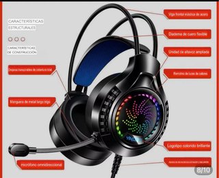 Auriculares Gaming Rosas