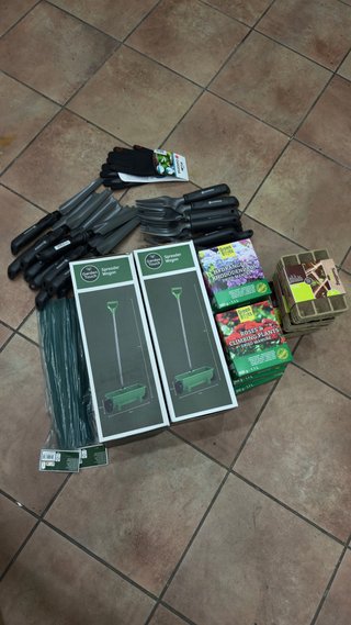 Kit Jardinería Gardena: Carro, Herramientas