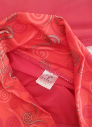 Bikini tankini de diseño lbvy rosado rojo naranja