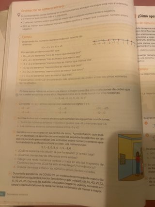 Matemáticas 1 secundaria Revuela