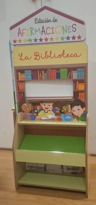 Juego Escuela y biblioteca Infantil Educativo
