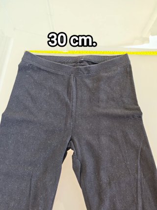 Mallas Negras Algodón Talla XS