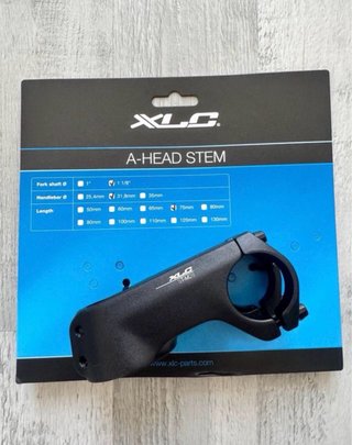 Potencia XLC ST-M28 A-Head 31,8 mm 75 mm 1 1/8" –