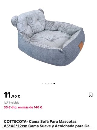 Cama para mascotas COTTECOTA