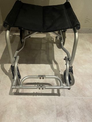 silla de ruedas de tránsito Minitrans aluminio