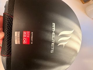 Casco Moto MT Negro