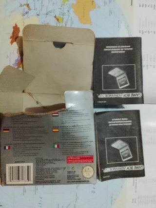 Caja Game Boy Advance SP - Plata