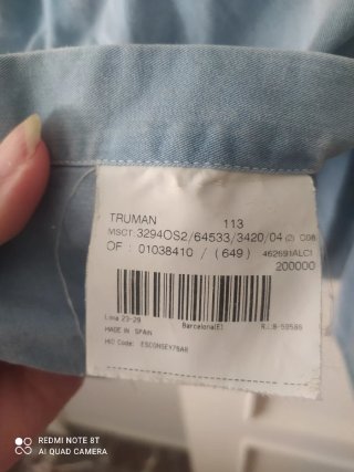 Burberry London TRUMAN Slim Fit Camisa vintage