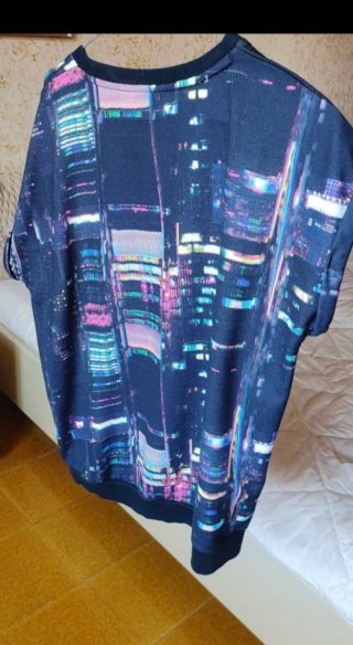 T-shirt Adidas donna multicolor tg M