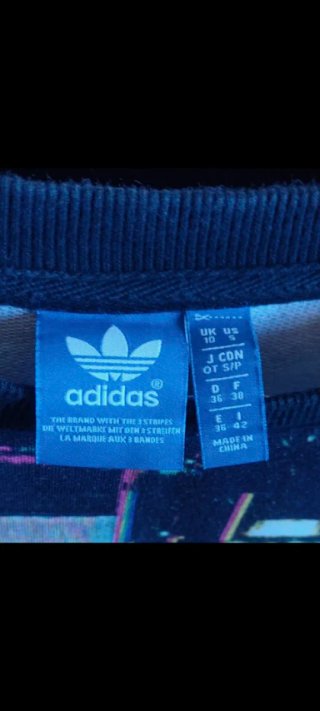 T-shirt Adidas donna multicolor tg M