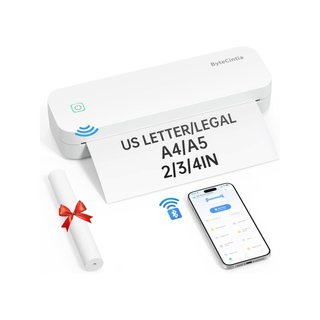 ByteCintia impresora portátil térmica A4 Bluetooth
