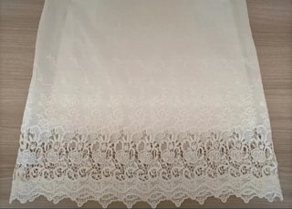Vestito Estivo Pizzo Bianco