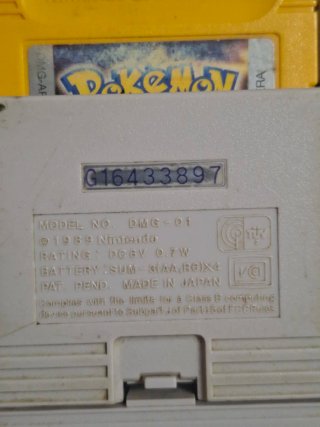 Nintendo Game Boy DMG-01 Blanca