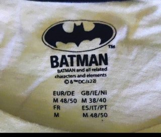 T-shirt Batman The Dark Knight Uomo, Tg M