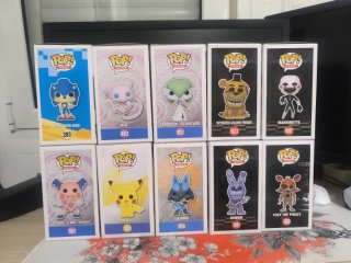Funko Pop! Videogiochi Sonic, Pokémon, FNAF