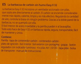 Barbacoa Portàtil Kingstone Negra