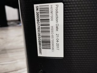 Televisión Hisense 65 Negra