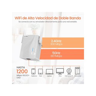 Tenda A18 repetidor WiFi doble banda