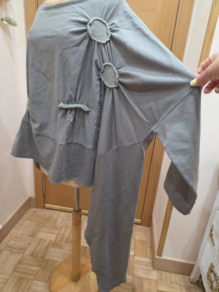 Jersey Oversize Gris Nuevo
