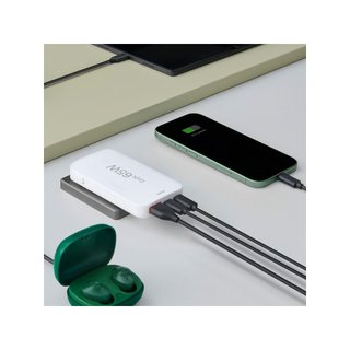 Hama cargador rápido 65W USB-C/A blanco