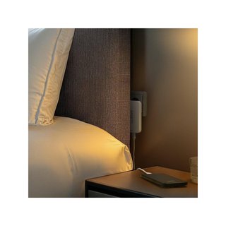 Hama cargador rápido 65W USB-C/A blanco