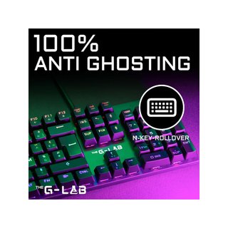 G-Lab Keyz Carbon EX teclado gaming mecánico