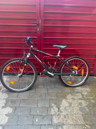 Bicicleta Rockrider Negra