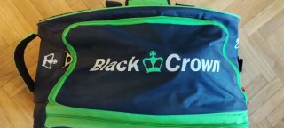 Zaino da padel Black Crown verde + 4 racchette
