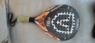 Zaino da padel Black Crown verde + 4 racchette