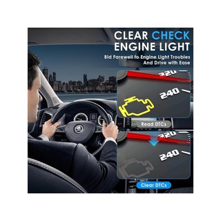 V519 Escáner diagnóstico coche OBD2 rápido fácil