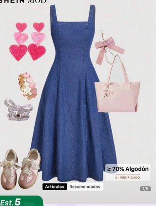 Vestido vaquero SHEIN