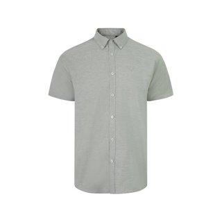 Camisa Oxford Manga Corta Hombre Casual