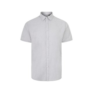 Camisa Oxford Manga Corta Hombre Casual