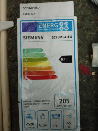 Lavavajillas Siemens 60cm