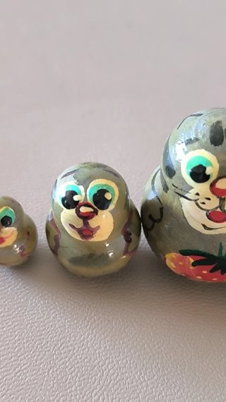 Matrioskas artigianali Gatti