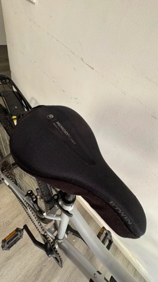 Bicicleta Todocamino Riverside Grigia